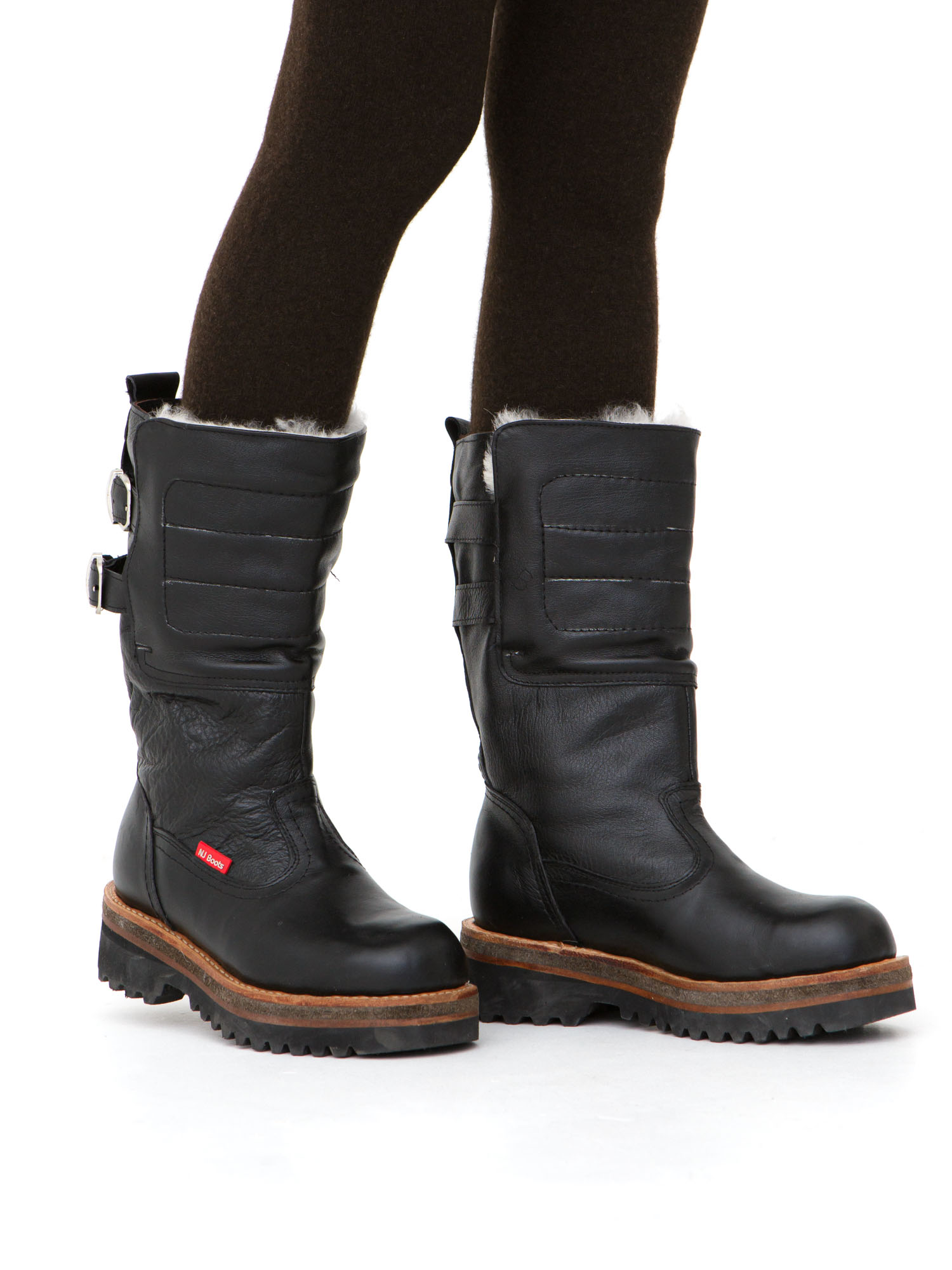 Унты женские Монгольские NJBoots-1 O черные 38 NJ Boots, цвет черный, размер 38 - фото 1