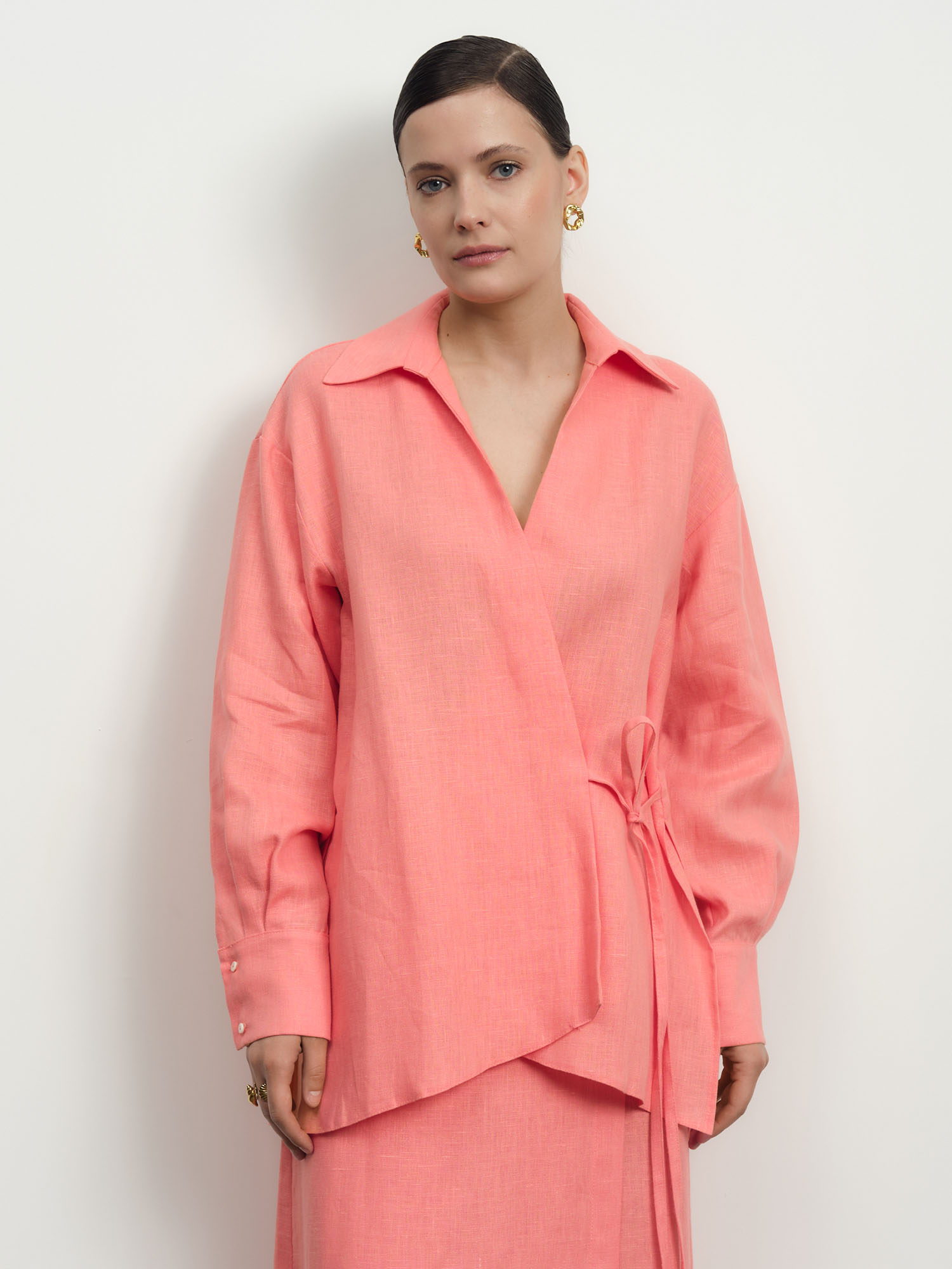 рубашка из льна