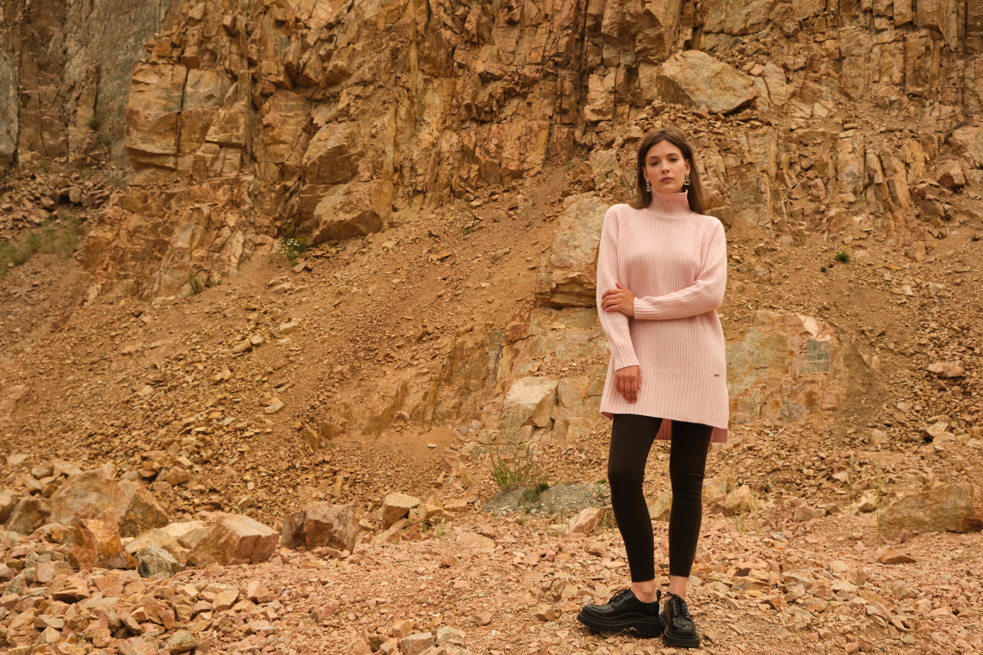 Итальянский кашемир платье