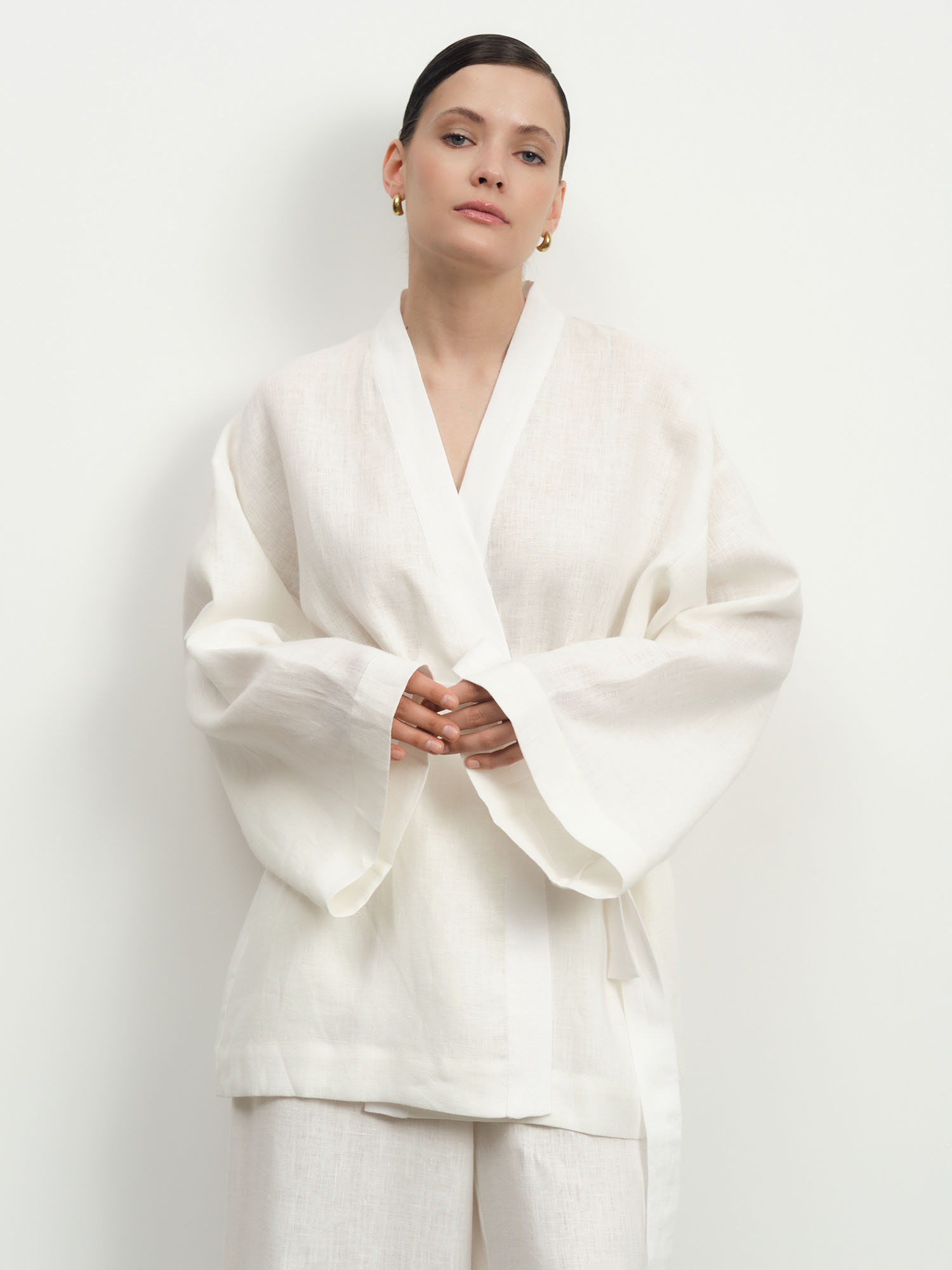 белое кимоно женское