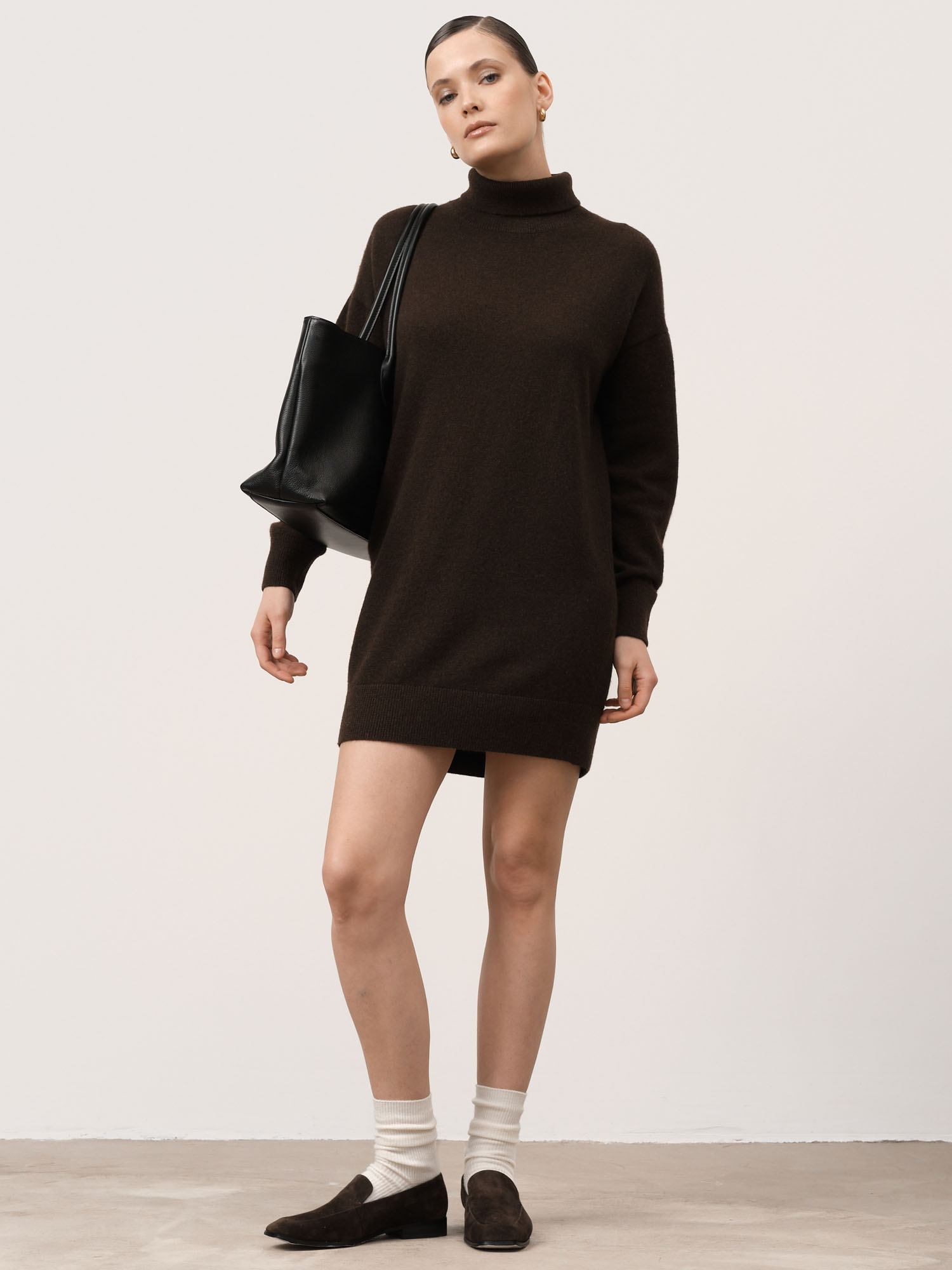 платье-свитер